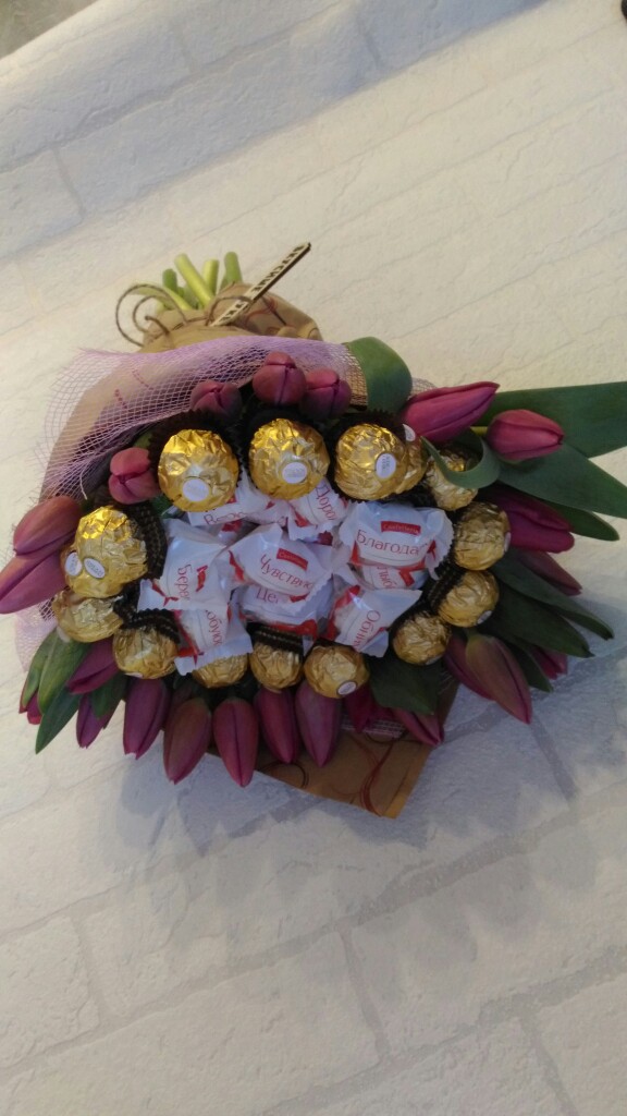 Букет «Северное сияние» (к 8 марта)