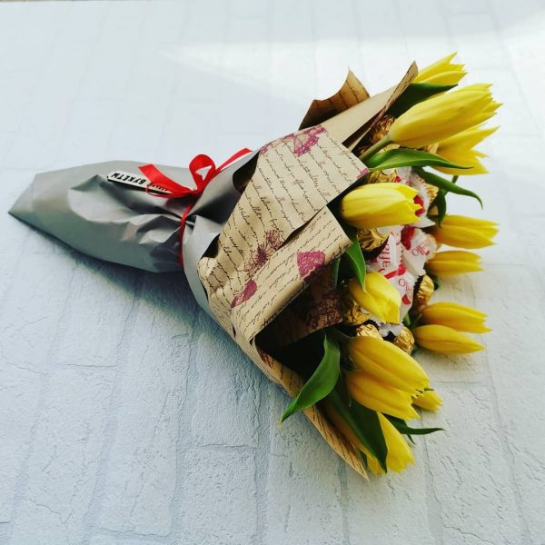 Букет «Северное сияние» (к 8 марта)