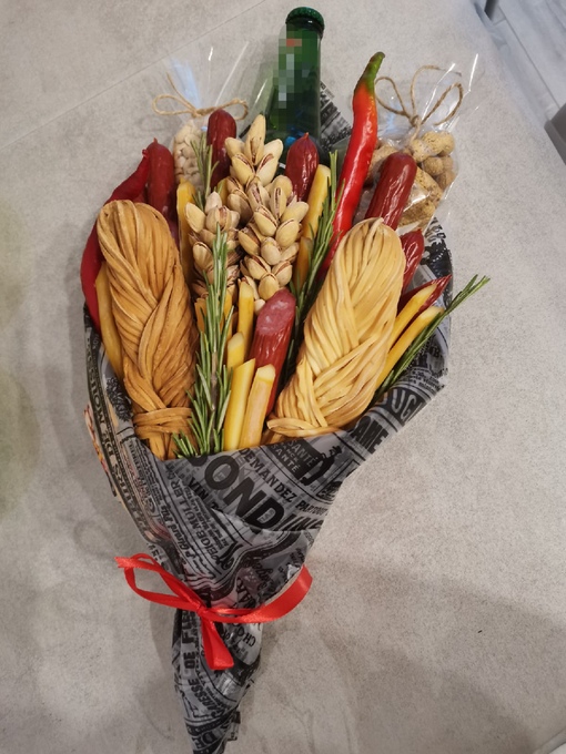 Букет "Пивные косы"