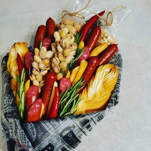 Букет "Пивные косы"