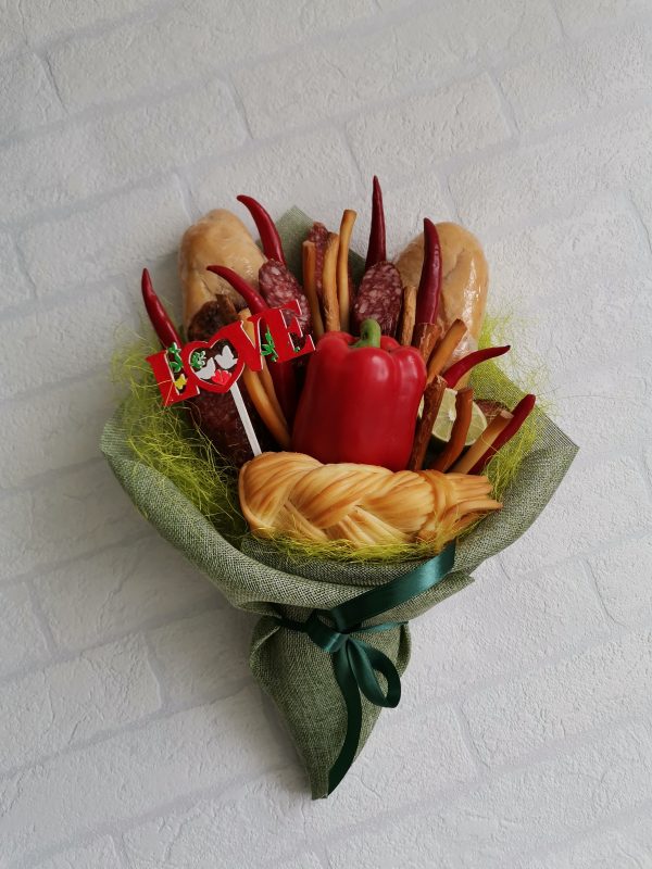 Букет "Колбасно-сырный микс"